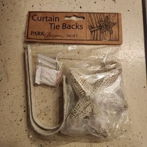 Park Designs Starfish Curtain Tie Backs
